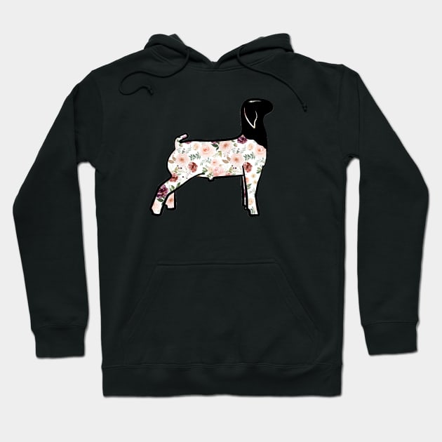 Rose Floral Market Goat - NOT FOR RESALE WITHOUT PERMISSION Hoodie by l-oh